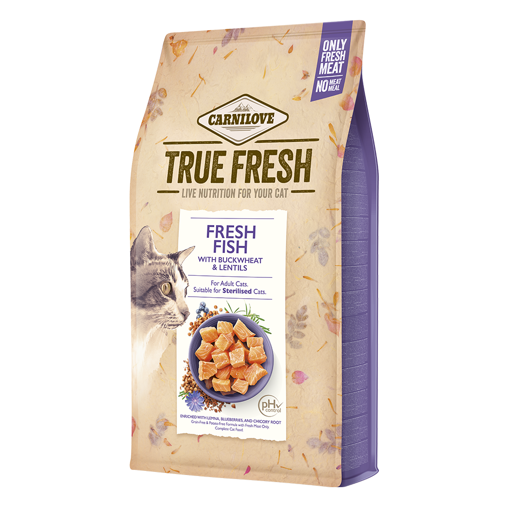 Carnilove True Fresh Cat Food with Fish for sterilized cats