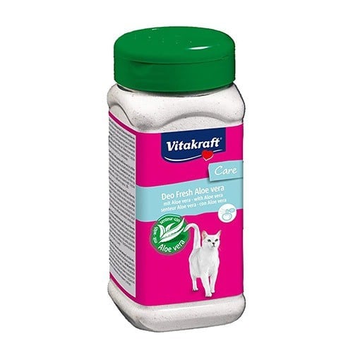 معطر رمل للقطط من فيتاكرافت vitakraft برائحه الصبا...