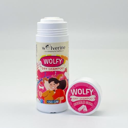 شامبو جاف وولفي 150 جرام برائحه بابل جم
