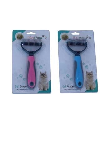 مشط قطط لازالة التشابك وتنظيف الشعر