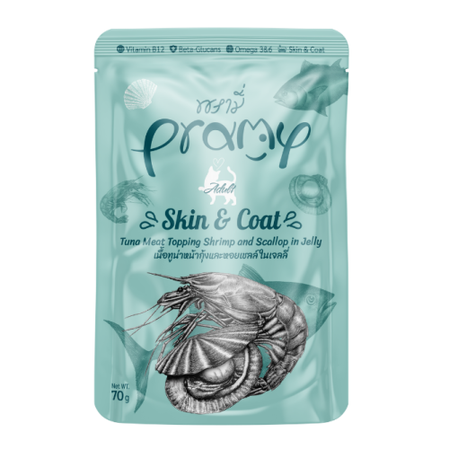 Brami cat food with shrimp and scallops 70 grams