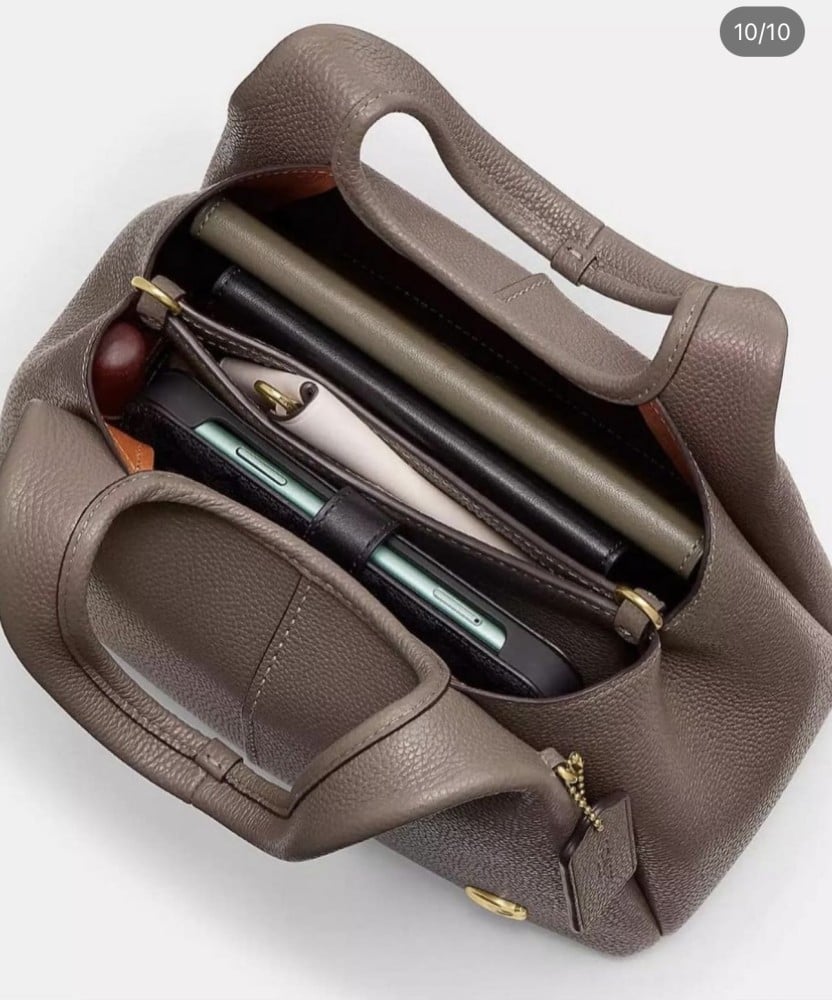 Lana 23 Polished Pebble Leather Medium Shoulder Bag -Coach