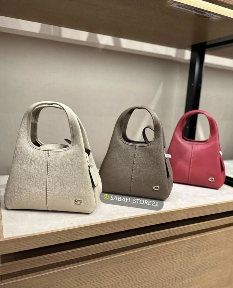 Lana 23 Polished Pebble Leather Medium Shoulder Bag -Coach