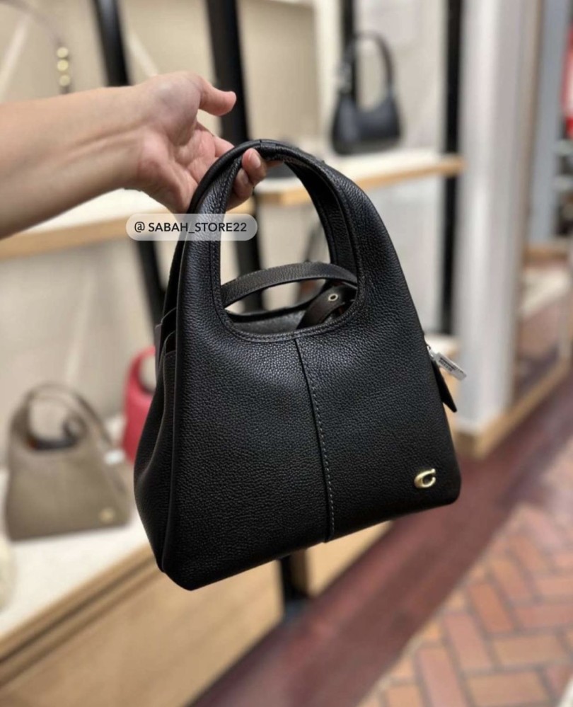 Lana 23 Polished Pebble Leather Medium Shoulder Bag -Coach