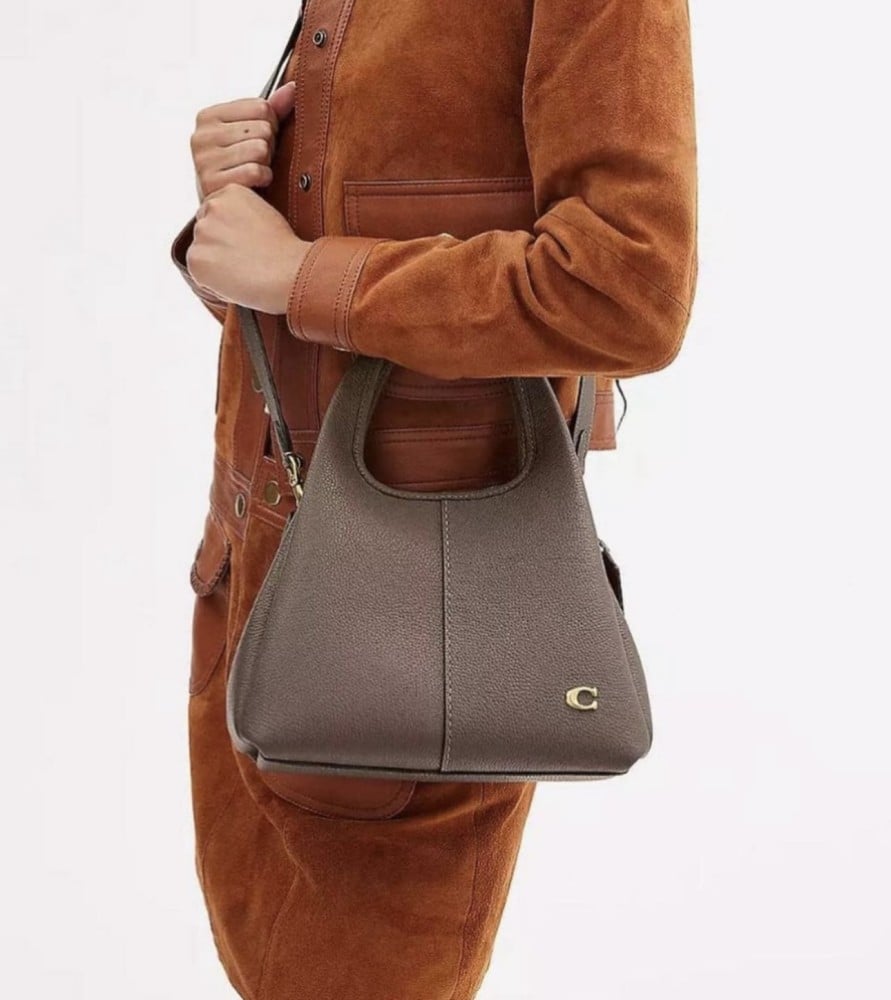 Lana 23 Polished Pebble Leather Medium Shoulder Bag -Coach