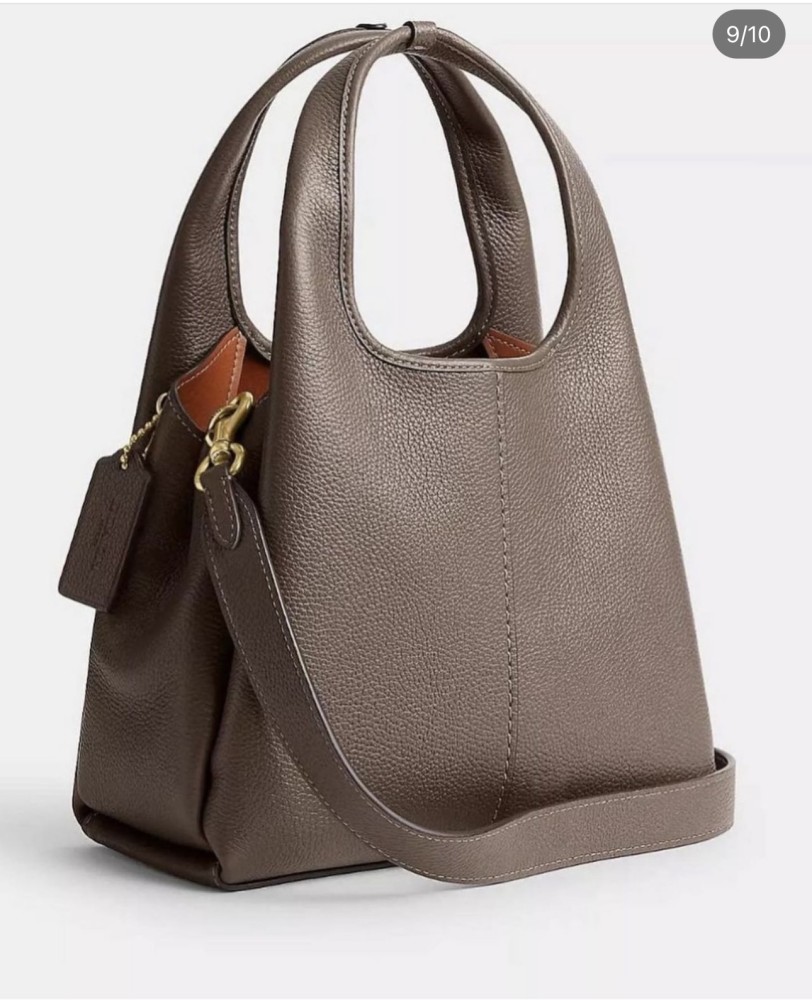 Lana 23 Polished Pebble Leather Medium Shoulder Bag -Coach