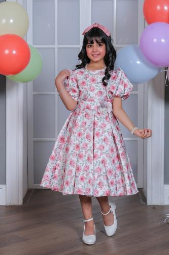 فستان سهرة بناتي مورد S01094