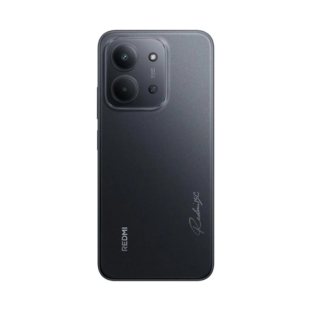 Xiaomi Redmi 15C Mobile Phone, 256GB, 8+8GB, 5G Support - Black