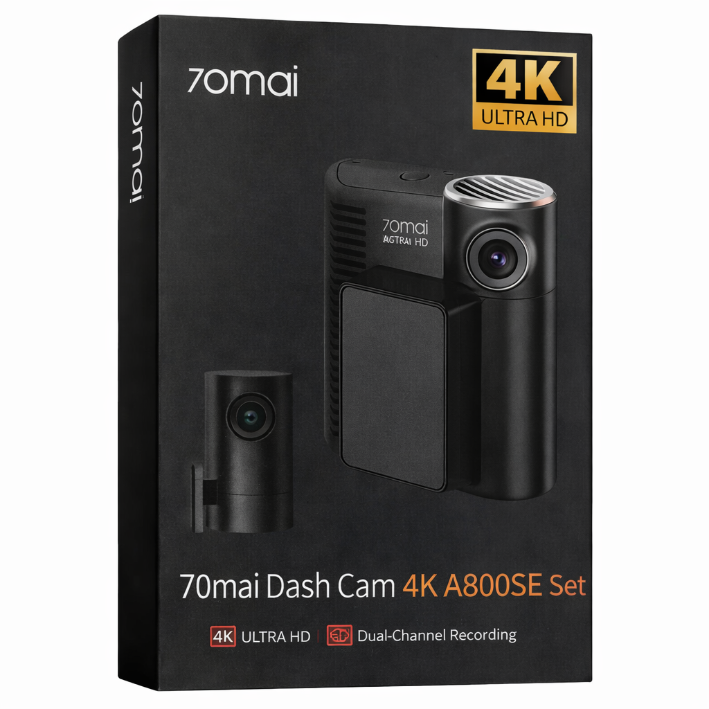車 70mai Dash Cam 4K A800SE Set