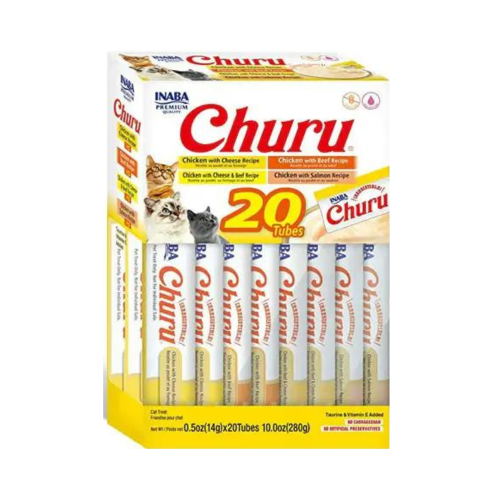 اينابا مكافآت تشورو دجاج متنوع 20 ظرف × 14غ