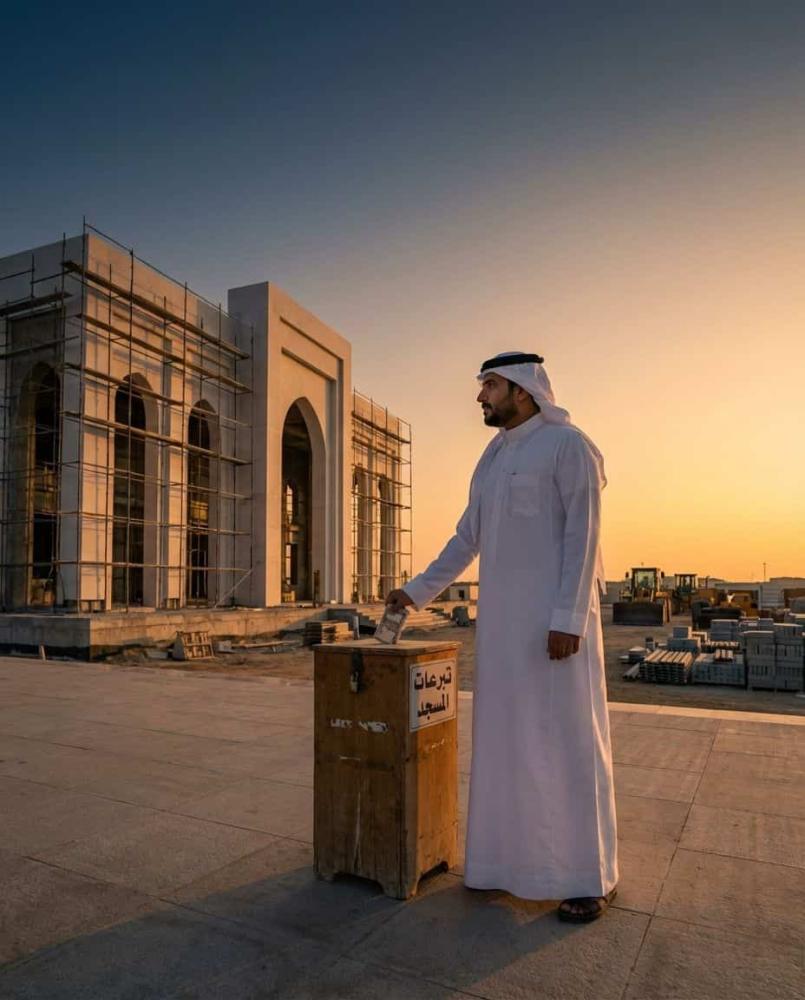 أثر الصدقة الجارية في مشاريع المساجد