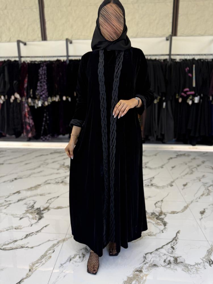 عبايه  هديل مخمل