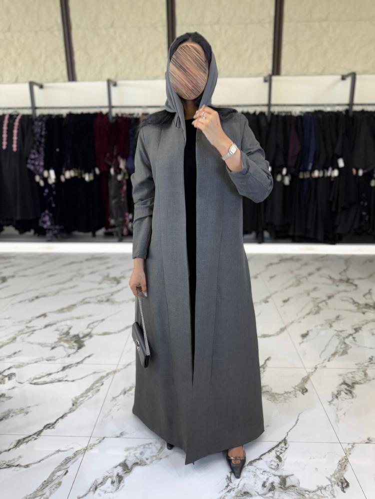 عباية قمر بليزر قماش الراقيه