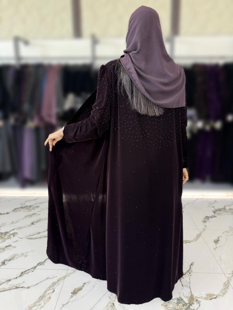 عباية رغد لون موف