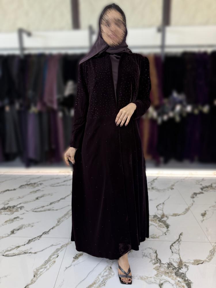 عباية رغد لون موف