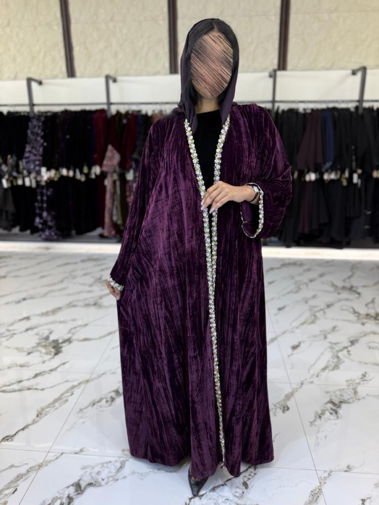 عبايه شهد مخمل