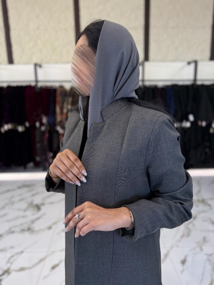 عباية قمر بليزر قماش الراقيه