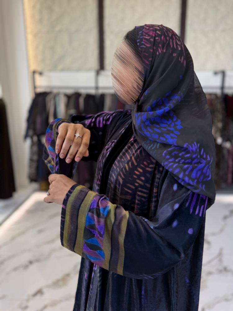 مخمل طباعه برسمات انيقه