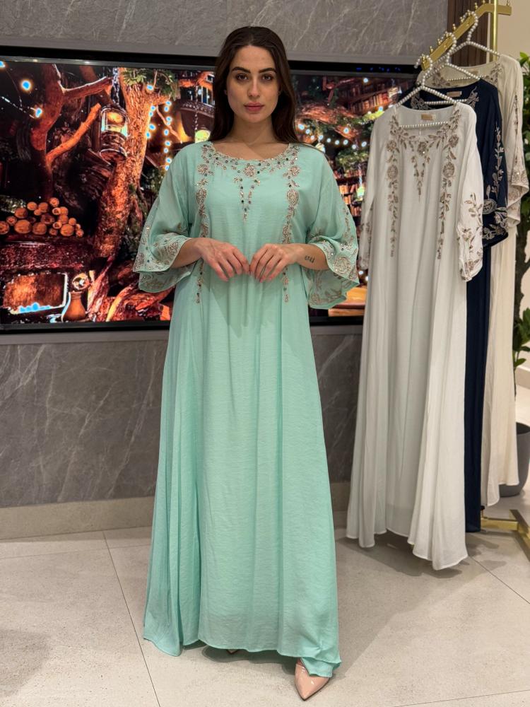 جلابية مطرز  خامه سي واي