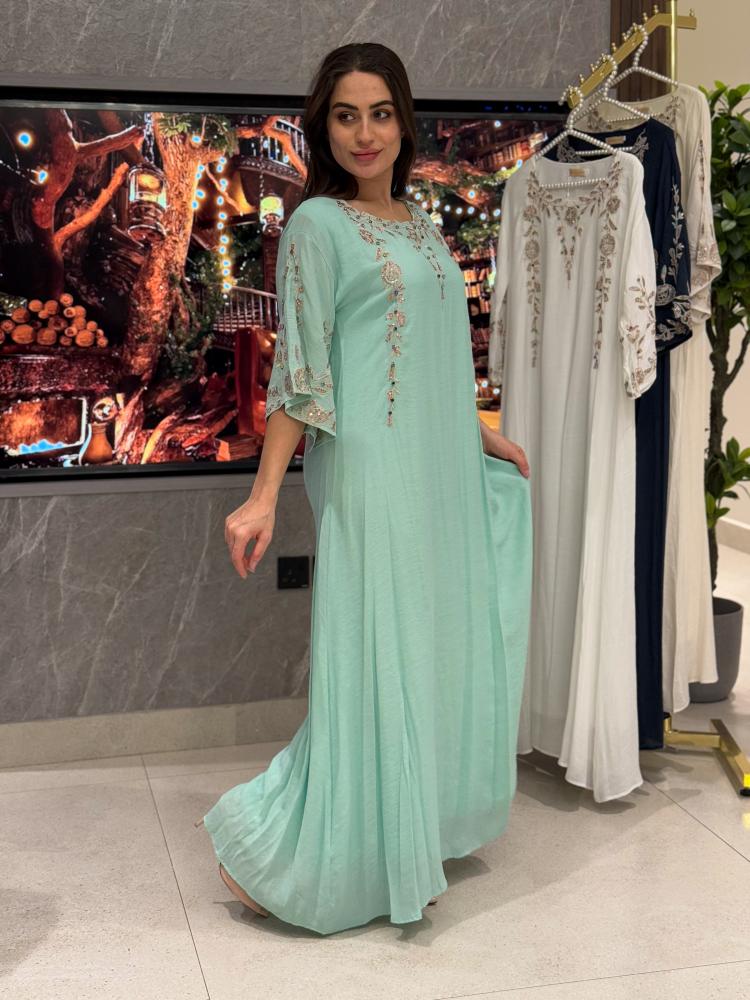 جلابية مطرز  خامه سي واي