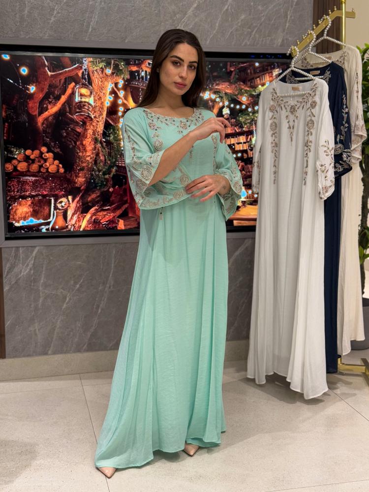 جلابية مطرز  خامه سي واي