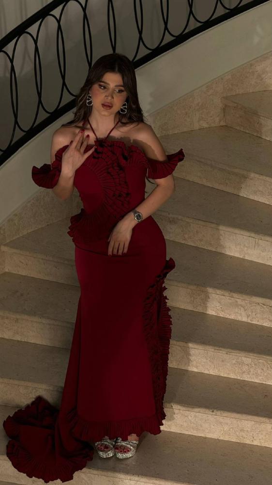فستان سهرة منار