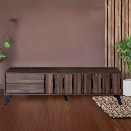 طاولة بلازما 160*45*40 لون بني