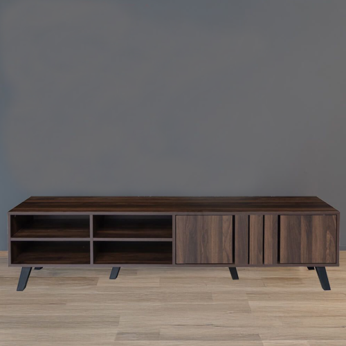 طاولة بلازما 160*45*40 لون بني