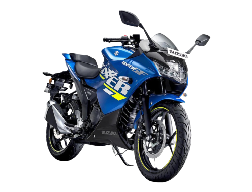 دراجة Suzuki Gixxer 150SF موديل 2022 اللون ازرق وا...