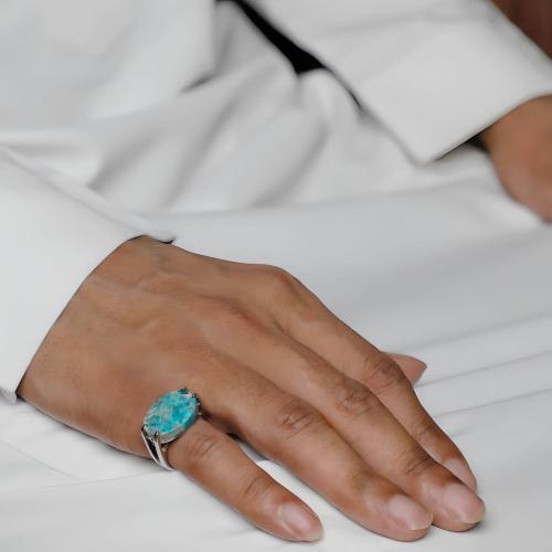 خاتم رجالي ملكي فضه