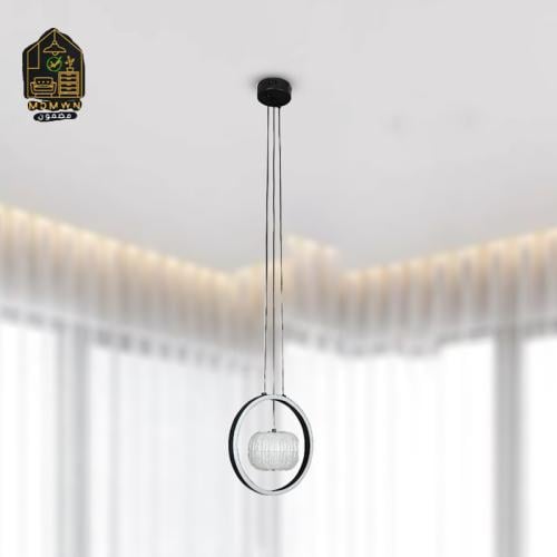 إنارة سقف بتصميم حلقي مميز