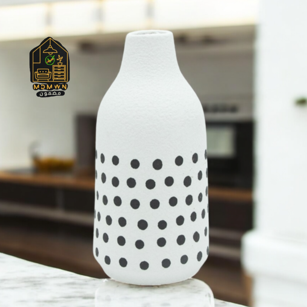 Modern ceramic vase, size S