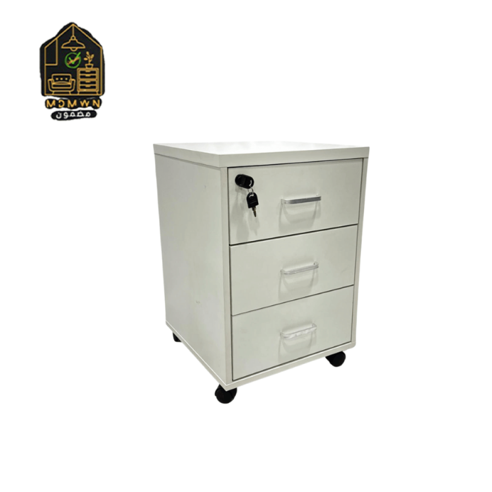 Multi-colored wooden dresser