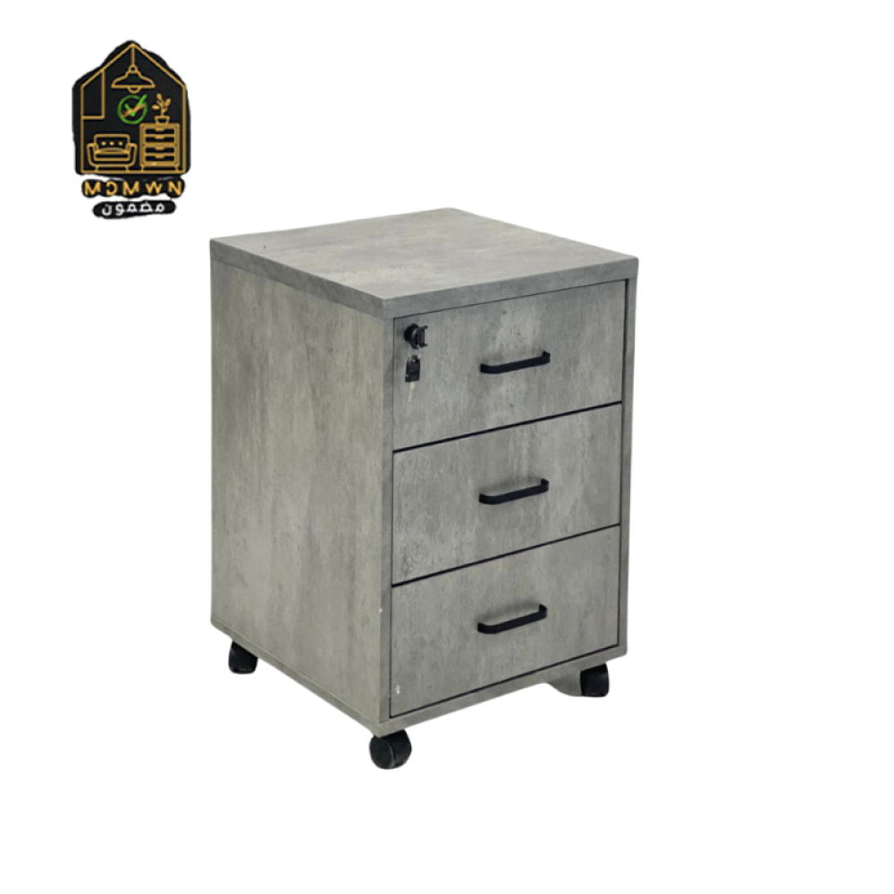 Multi-colored wooden dresser