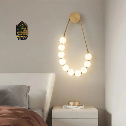 جداري ليد مودرنن برونزي سبحة