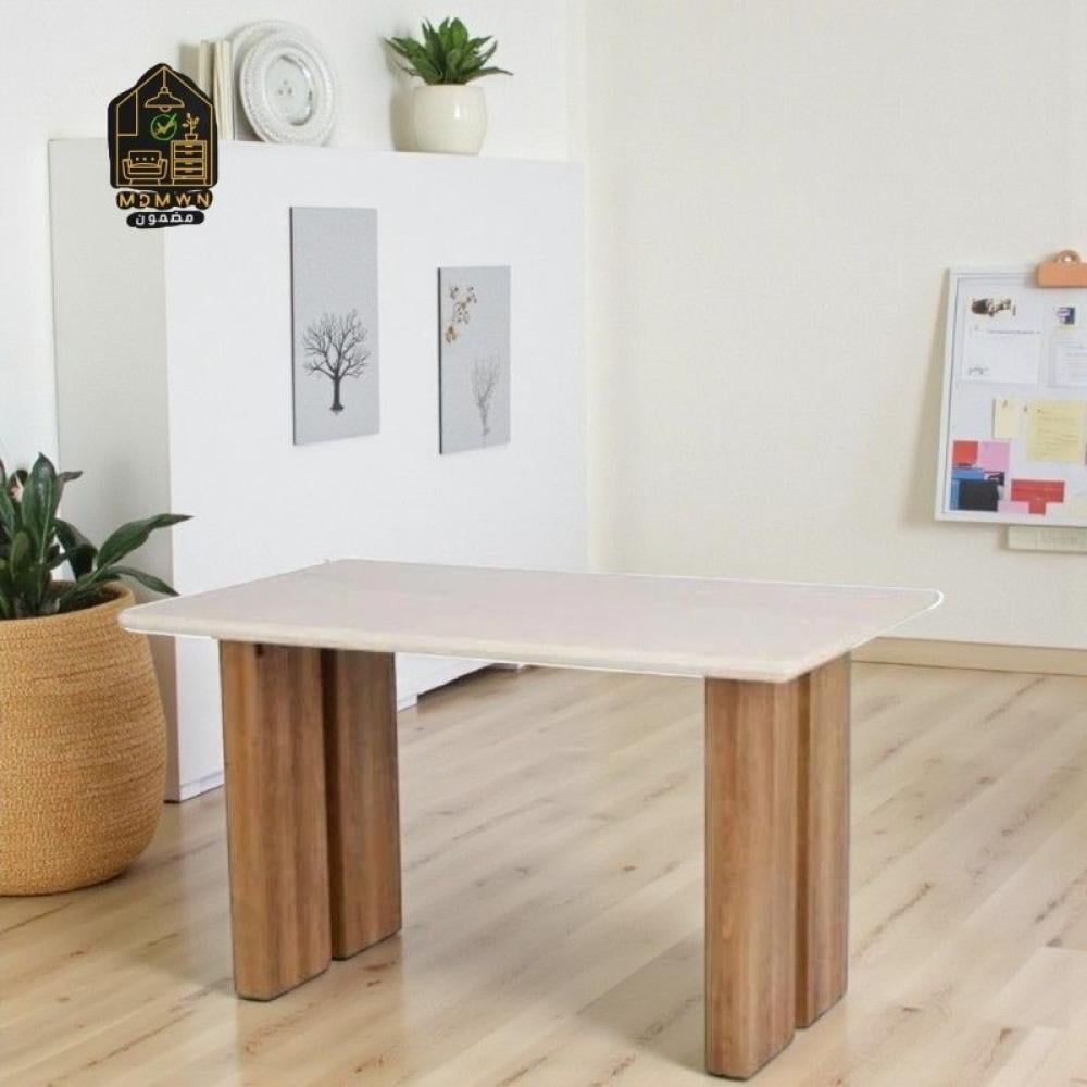 Marble design dining table
