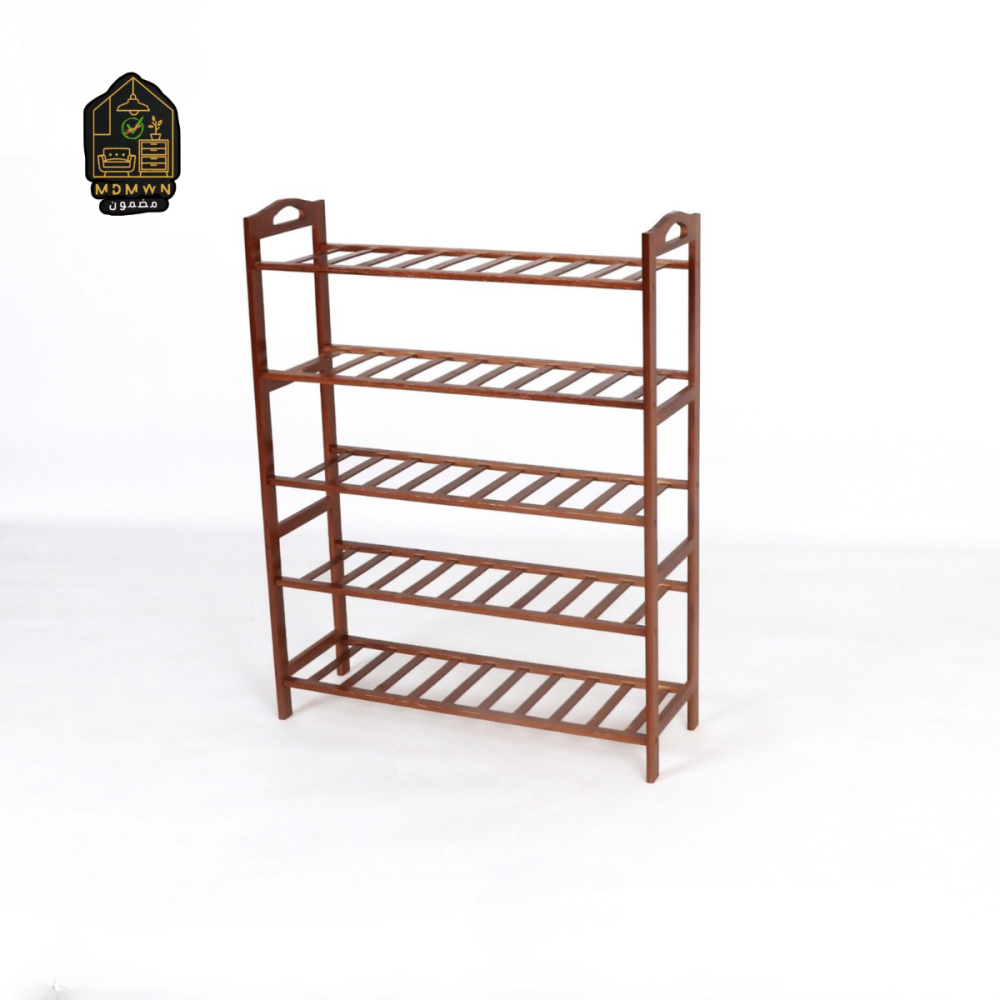 رف خيزران بست طبقات – حل التخزين الذكي والأنيق لكل زاوية