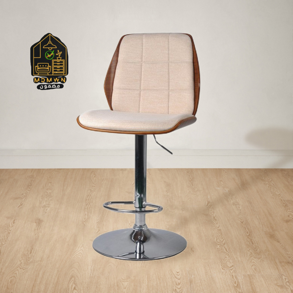 Beige fabric chair