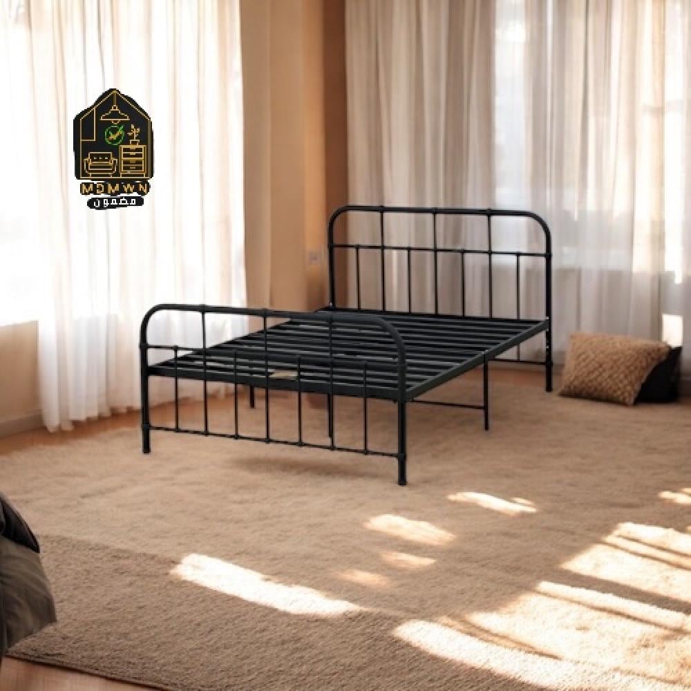 سرير حديد بتصميم كلاسيكي مقوس 200*150