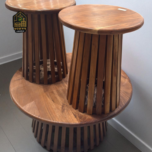 طقم طاولات دوّارة هندية فاخرة
