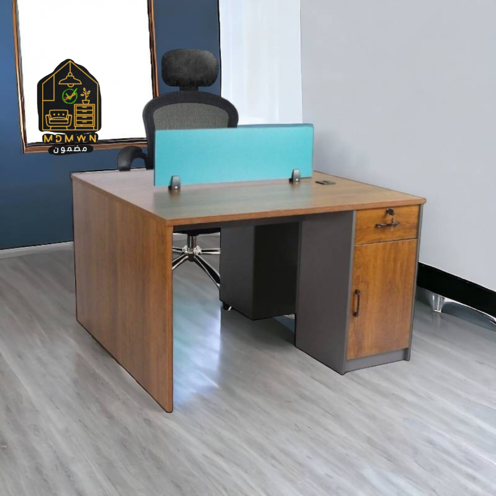 مكتب ورك ستيشن مزدوج
