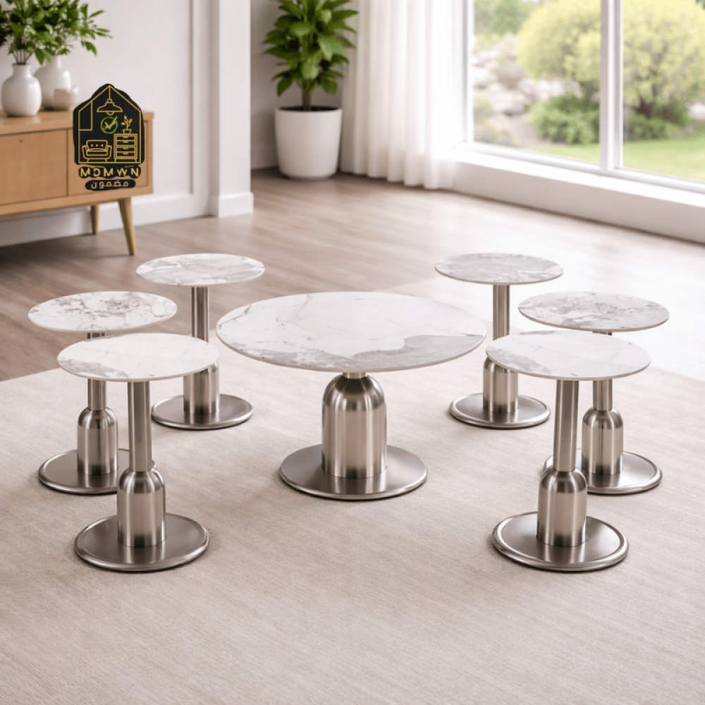 Modern ceramic tea table set, multiple colors | content