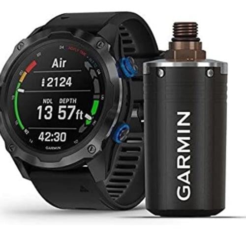 ساعة Garmin Descent MK2I T1 للغوص، رمادي كربوني من...