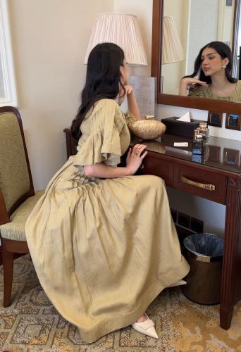 Pura's 1 Light Green Eid Dress