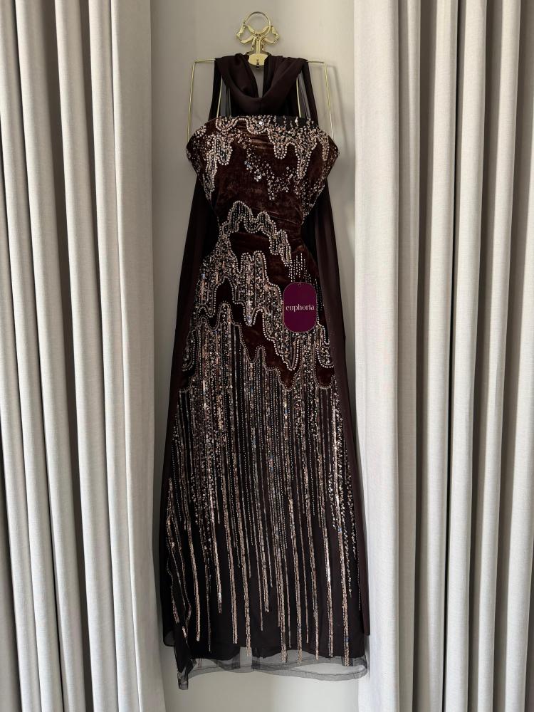 فستان شك مخمل