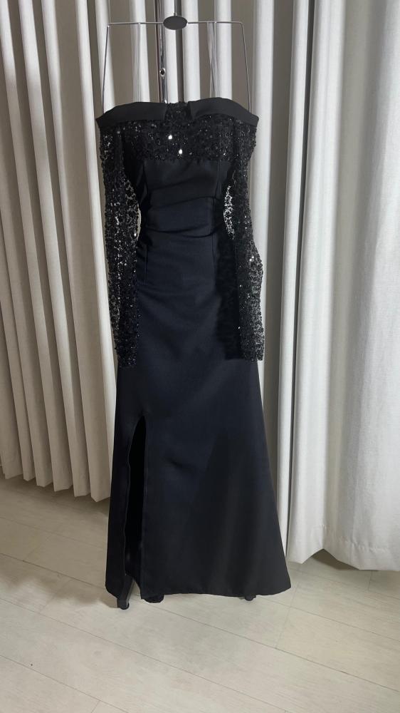 فستان همسة سوداء