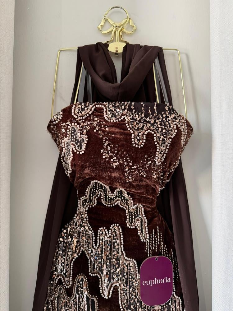 فستان شك مخمل