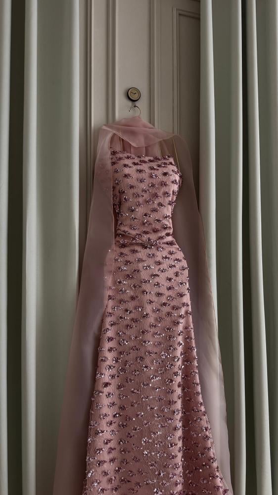 فستان سهره معا شال