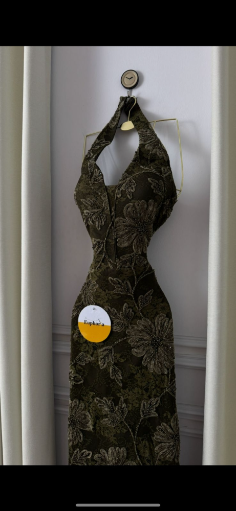 فستان دانتيل مخصر