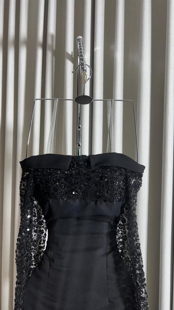 فستان همسة سوداء